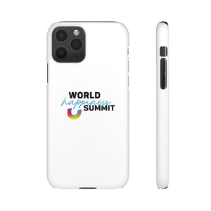 World Happiness Summit -blue- Snap Cases | WOHASU®