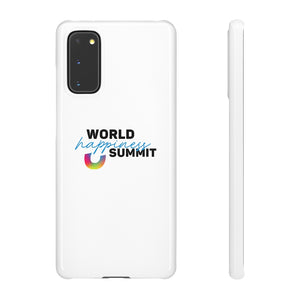 World Happiness Summit -blue- Snap Cases | WOHASU®