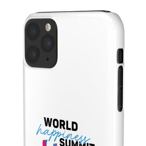 World Happiness Summit -blue- Snap Cases | WOHASU®