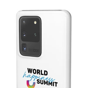 World Happiness Summit -blue- Snap Cases | WOHASU®