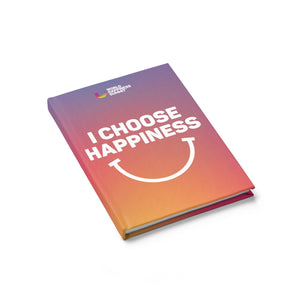 I Choose Happiness Journal - Ruled Line | WOHASU®