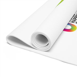 Foam Yoga Mat | Choose Happiness -rainbow- WOHASU®