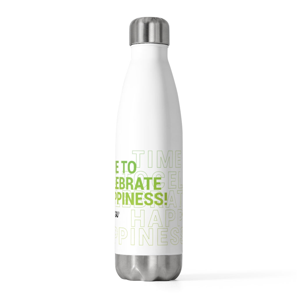 Celebrate Happiness -green- WOHASU® 20oz Bottle
