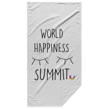 Smiley Beach Towel WOHASU® - White -